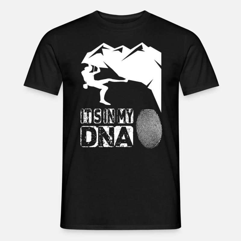 Grimper dans mon ADN - T-shirt homme - noir