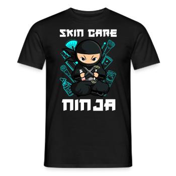Cute Esthetician Skincare - Männer T-Shirt - Schwarz - Vorne - AI Model Male 178 light (178cm)