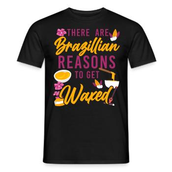 Cute Esthetician Skincare - Men's T-Shirt - black - Front - AI Model Male 178 light (178cm)