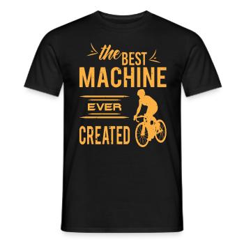Vélo de route Cyclisme de route Vélo de route Vélo - T-shirt homme - noir - Devant - AI Model Male 178 light (178cm)