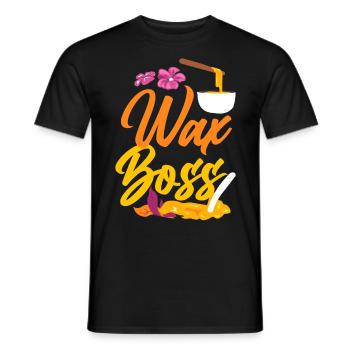 Cute Esthetician Skincare - Men's T-Shirt - black - Front - AI Model Male 178 light (178cm)