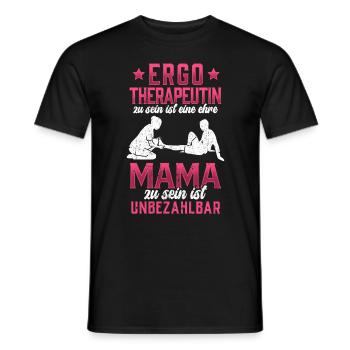 Ergotherapeutin ist eine Ehre Ergotherapie - Männer T-Shirt - Schwarz - Vorne - AI Model Male 178 light (178cm)