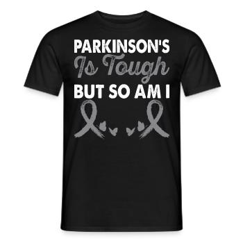 Die Parkinson-krankheit Ist Hart Monat Des - Männer T-Shirt - Schwarz - Vorne - AI Model Male 178 light (178cm)