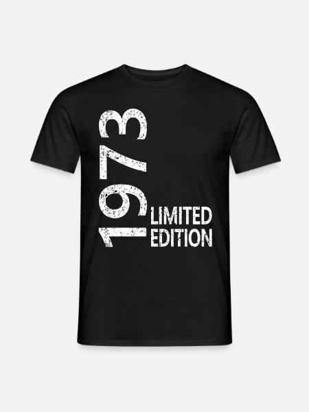 Limited Edition 1973 - Männer T-Shirt - Schwarz