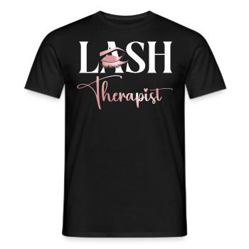Esthetician Skincare Beautician - Men's T-Shirt - black - Front - AI Model Male 178 light (178cm)