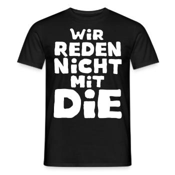 Diva - Spruch Ironie Sprüche lustig Geschenk - Männer T-Shirt - Schwarz - Vorne - AI Model Male 178 light (178cm)