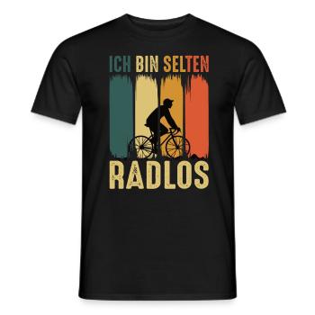 Rennrad Radsport Rennräder Rennradfahrer - Männer T-Shirt - Schwarz - Vorne - AI Model Male 178 light (178cm)