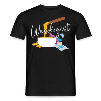 Cute Esthetician Skincare - Männer T-Shirt - Schwarz - Vorne - AI Model Male 178 light (178cm)