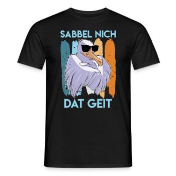Möwe cool Sabbel nich Dat Geit Möwen Vogelfreund - Männer T-Shirt - Schwarz - Vorne - AI Model Male 178 light (178cm)