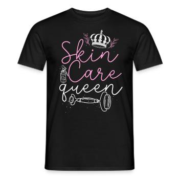 Cute Esthetician Skincare - Männer T-Shirt - Schwarz - Vorne - AI Model Male 178 light (178cm)