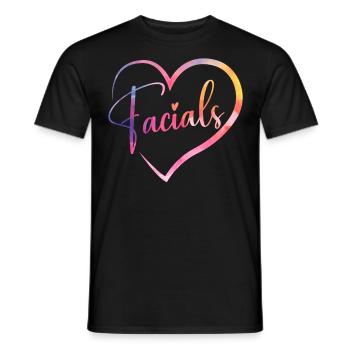 Cute Esthetician Skincare - Männer T-Shirt - Schwarz - Vorne - AI Model Male 178 light (178cm)
