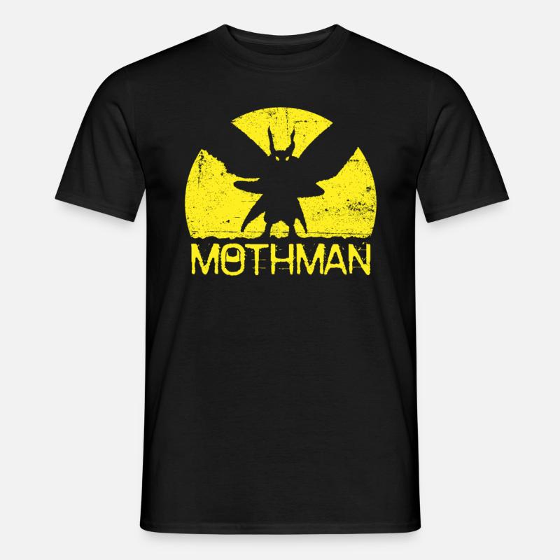 Mothman Point Pleasant - Männer T-Shirt - Schwarz