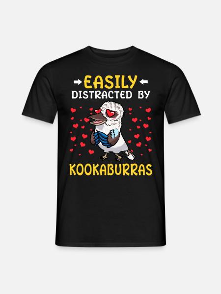 Laughing Hans Vogel Jägerliest - T-shirt homme - noir