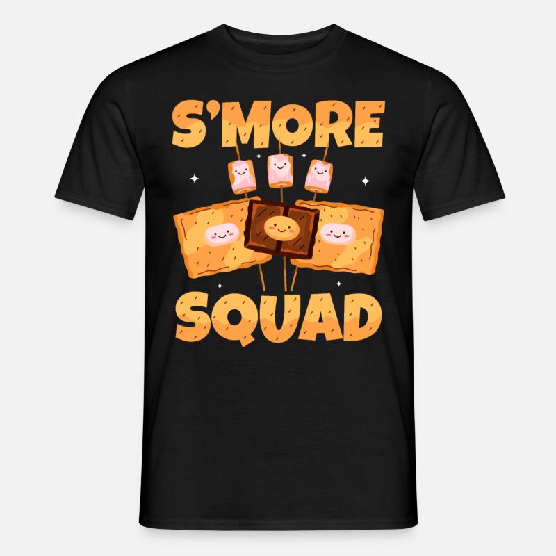 S'more Squad - Männer T-Shirt - Schwarz