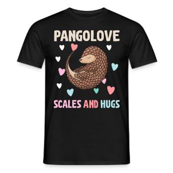 Schuppentiere Und Schuppentiere Von Schuppentieren - Männer T-Shirt - Schwarz - Vorne - AI Model Male 178 light (178cm)