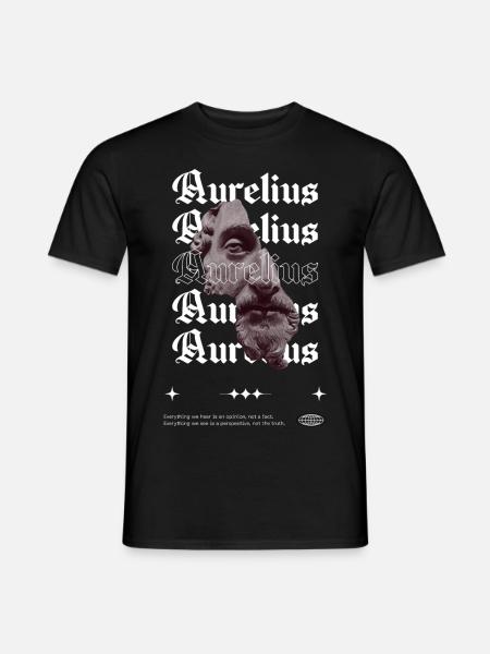 Marcus Aurelius, Stoic Streetwear - Men's T-Shirt - black