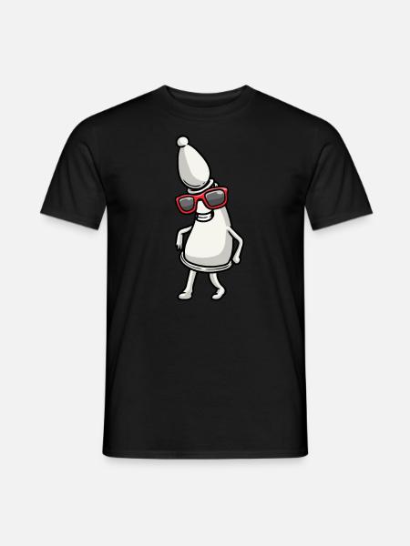 Pièces d’échecs dansantes Joueurs d’échecs - T-shirt homme - noir