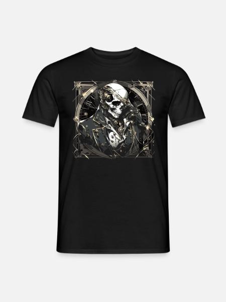 Skull Skull Skulls Skull Skeleton - Men's T-Shirt - black