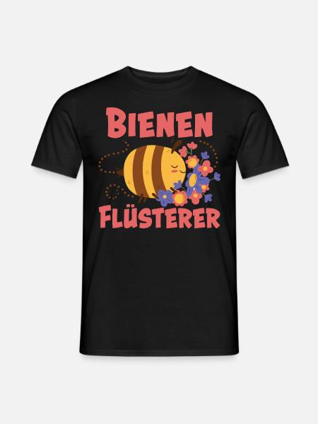 Bienen Flüsterer - Männer T-Shirt - Schwarz