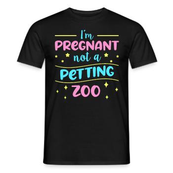 We Are Going To Have A Baby Announcement - Men's T-Shirt - black - Front - AI Model Male 178 light (178cm)
