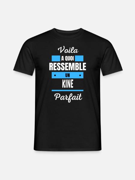 Voila a quoi ressemble un KINE parfait - T-shirt homme - noir