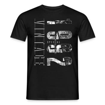 Vintage 1992 Special Edition Geburtsjahr 1992 - Männer T-Shirt - Schwarz - Vorne - AI Model Male 178 light (178cm)