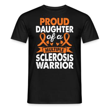 Daughter of - Men's T-Shirt - black - Front - AI Model Male 178 light (178cm)