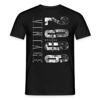 Vintage 2006 Special Edition Year of birth 2006 - Men's T-Shirt - black - Front - AI Model Male 178 light (178cm)