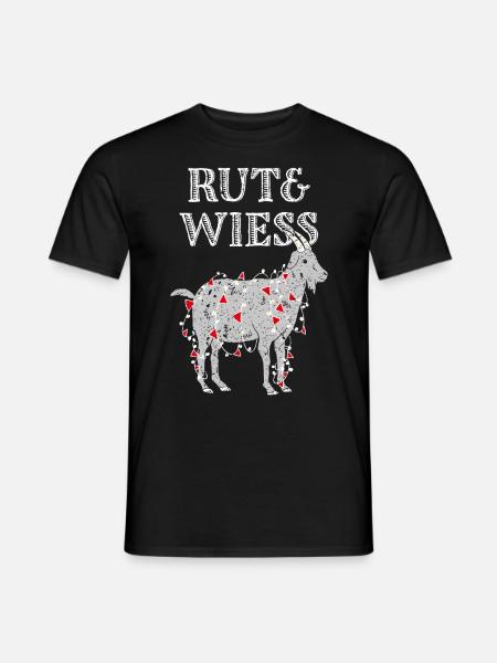 Köln Rot Weiß Geißbock Rut un Wiess Kölsch Kölner - Männer T-Shirt - Schwarz