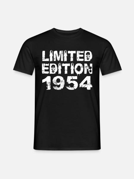 Édition limitée 1954 Anniversaire 1954 Anniversaire - T-shirt homme - noir