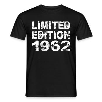 Limited Edition 1962 Geburtstag 1962 Geburtstag - Männer T-Shirt - Schwarz - Vorne - AI Model Male 178 light (178cm)