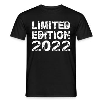Limited Edition 2022 Geburtstag 2022 Geburtstag - Männer T-Shirt - Schwarz - Vorne - AI Model Male 178 light (178cm)