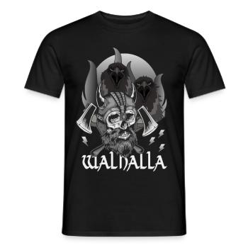 VALHALLA - ILS MONTRENT LE CHEMIN - T-shirt homme - noir - Devant - AI Model Male 178 light (178cm)