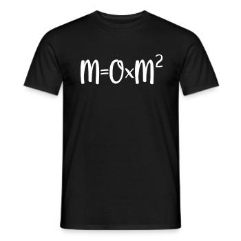 Maman à la puissance 2 - T-shirt homme - noir - Devant - AI Model Male 178 light (178cm)