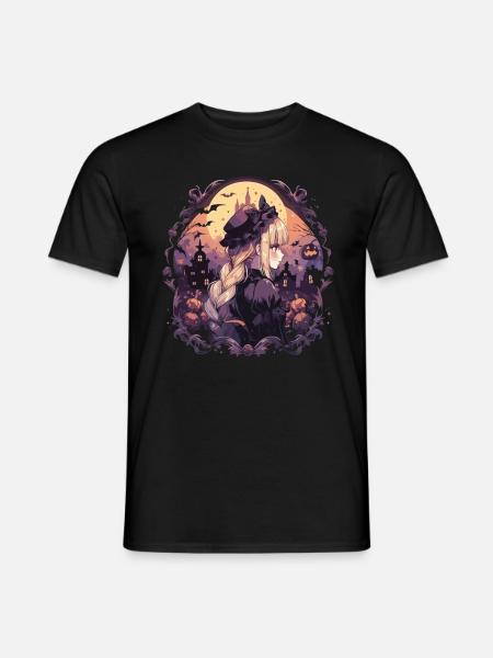 Witch Helloween Witches Outfit Witches - Men's T-Shirt - black