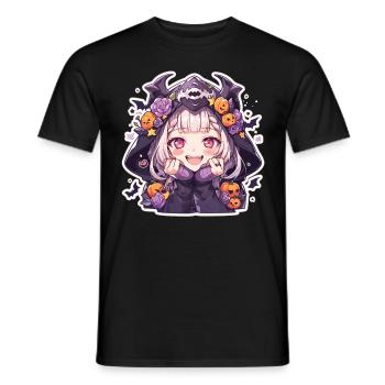 Vampire Vampire Vampire Ladies Helloween - Men's T-Shirt - black - Front - AI Model Male 178 light (178cm)