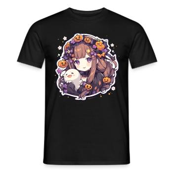 Vampire Vampire Vampire Ladies Helloween - Men's T-Shirt - black - Front - AI Model Male 178 light (178cm)