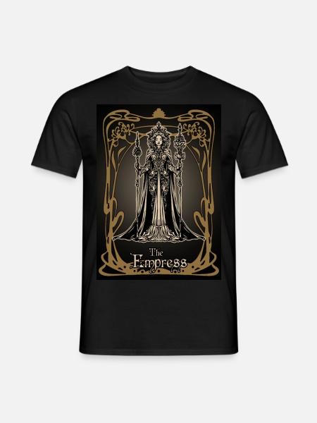 Carte tarot The Empress - T-shirt homme - noir