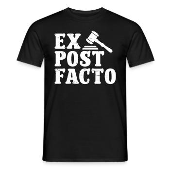 Avocat Avocat a posteriori Avocat Droit - T-shirt homme - noir - Devant - AI Model Male 178 light (178cm)