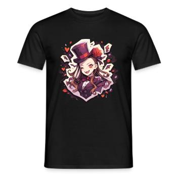 Vampire - Men's T-Shirt - black - Front - AI Model Male 178 light (178cm)