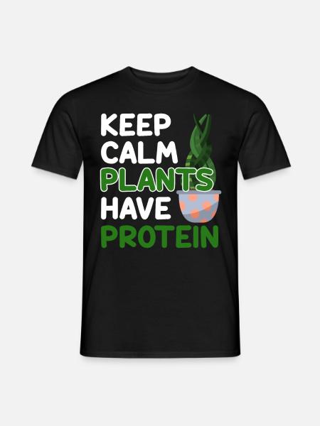 Vegan Veganismus - Männer T-Shirt - Schwarz