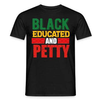 Black History Month Black History - Männer T-Shirt - Schwarz - Vorne - AI Model Male 178 light (178cm)