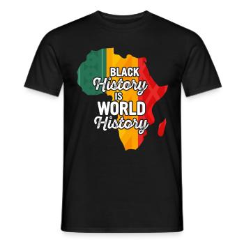 Black History Month Black History - Männer T-Shirt - Schwarz - Vorne - AI Model Male 178 light (178cm)