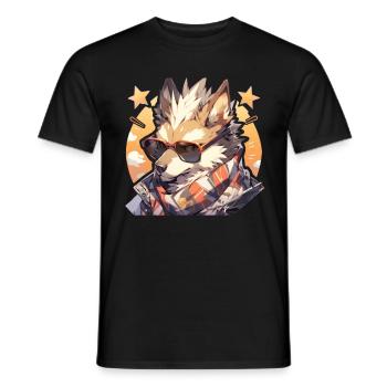 Chiens Chien Propriétaire Chien Amoureux Animal - T-shirt homme - noir - Devant - AI Model Male 178 light (178cm)