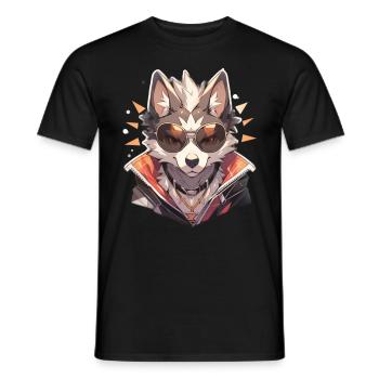 Chiens Chien Propriétaire Chien Amoureux Animal - T-shirt homme - noir - Devant - AI Model Male 178 light (178cm)
