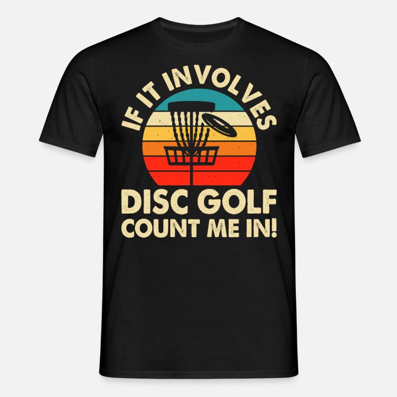 Discgolf Disc Golf - Men's T-Shirt - black