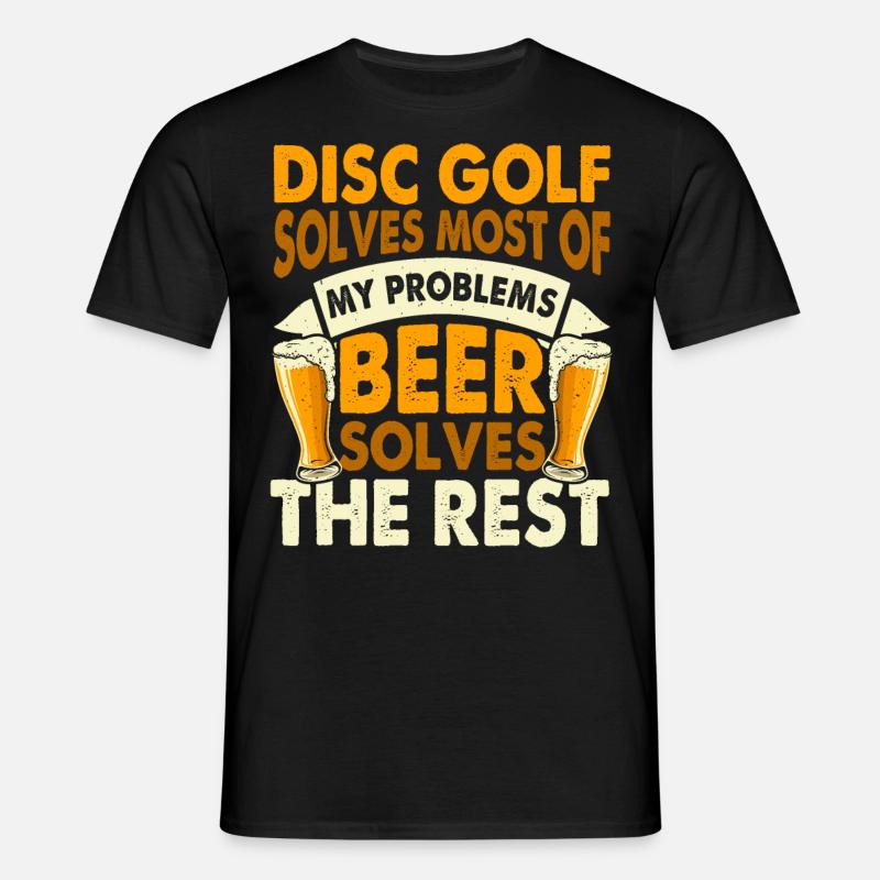 Discgolf Disc Golf - Men's T-Shirt - black