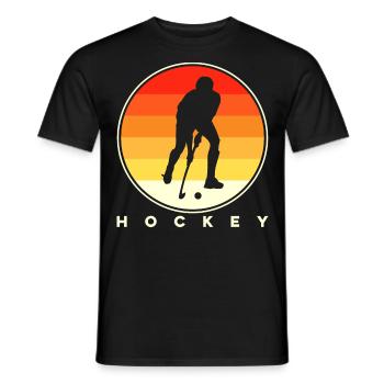Hockey Eishockey Hockey sur glace - T-shirt homme - noir - Devant - AI Model Male 178 light (178cm)