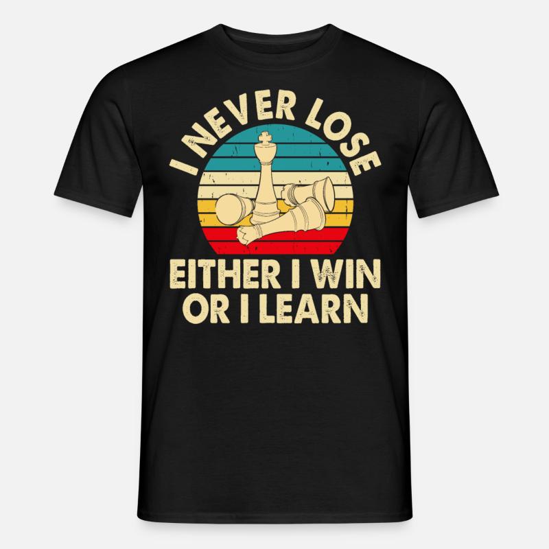Schach - Männer T-Shirt - Schwarz