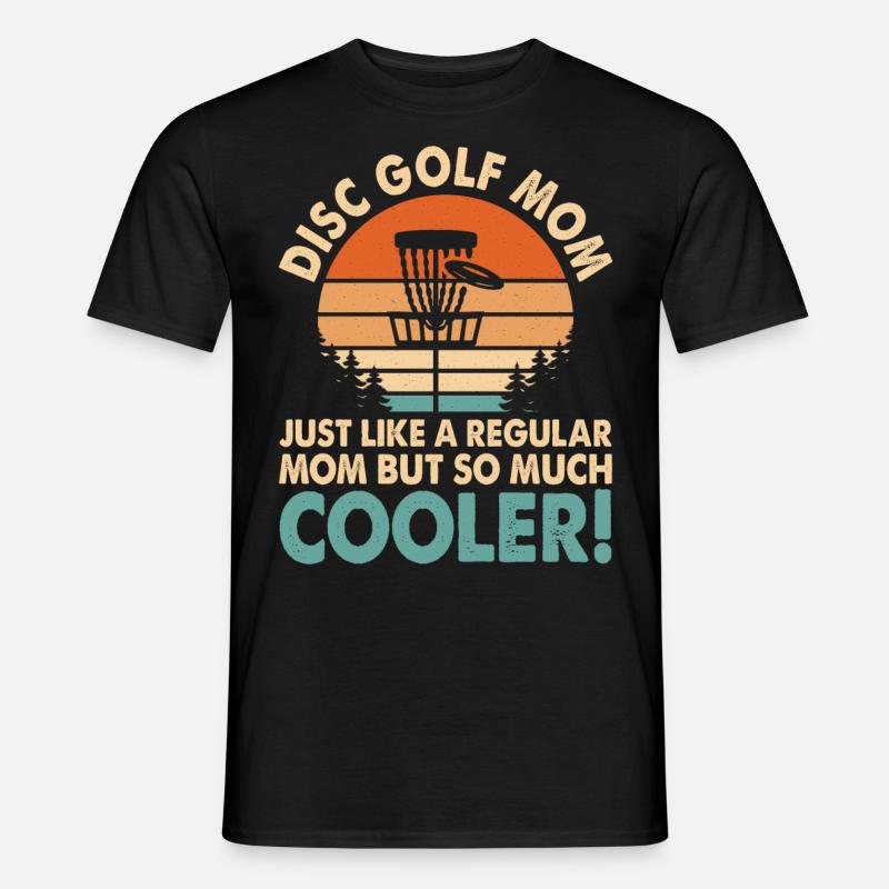Discgolf Disc Golf Mama - Männer T-Shirt - Schwarz